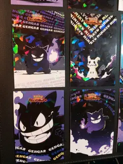 GENGAR Dark SET POKEMON DATABASE HALLOWEEN SET ICE HOLO PERU US SELLER 2025 Peru - Image 3