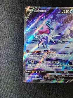 Suicune V GG38/GG70 Crown Zenith: Galarian Gallery Holo Pokemon TCG - Image 3