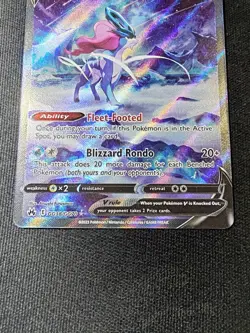Suicune V GG38/GG70 Crown Zenith: Galarian Gallery Holo Pokemon TCG - Image 4