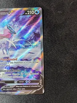 Suicune V GG38/GG70 Crown Zenith: Galarian Gallery Holo Pokemon TCG - Image 5
