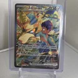Pokemon TCG Hop's Zacian EX Sir 186/159 Journey Together Sv09 - Image 1