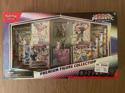 Pokemon TCG Prismatic Evolutions Premium Figure Collection Box NEW & SEALED - Image 1