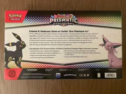 Pokemon TCG Prismatic Evolutions Premium Figure Collection Box NEW & SEALED - Image 2