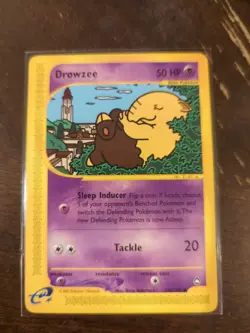 Pokemon TCG Drowzee Aquapolis 74a/147 1st Edition Reverse Holo Common - Image 1