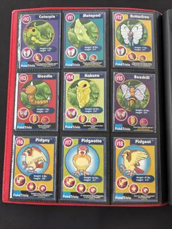 1999 Original 151 Complete Burger King PokeTrivia Pokemon Master Set - Sleeved - Image 2