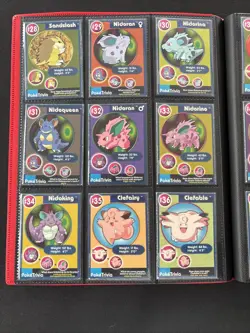 1999 Original 151 Complete Burger King PokeTrivia Pokemon Master Set - Sleeved - Image 4