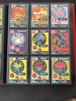 1999 Original 151 Complete Burger King PokeTrivia Pokemon Master Set - Sleeved - Image 5
