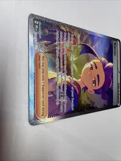 Pokemon TCG Kieran Trainer 174/131 SIR Prismatic Evolutions English NM - Image 3