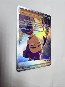 Pokemon TCG Kieran Trainer 174/131 SIR Prismatic Evolutions English NM - Image 4