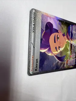 Pokemon TCG Kieran Trainer 174/131 SIR Prismatic Evolutions English NM - Image 5