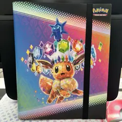 Pokemon Prismatic Evolutions Binder, Portfolio, Album (EMPTY) - New - Image 1