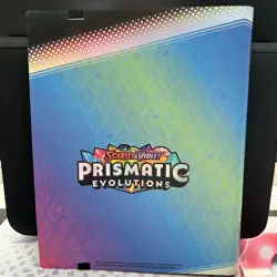 Pokemon Prismatic Evolutions Binder, Portfolio, Album (EMPTY) - New - Image 2