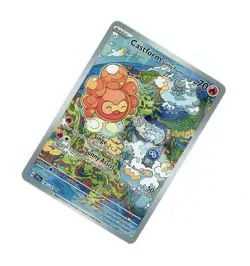 2024 Pokemon FULL ART HOLO CASTFORM SUNNY FORM ILLUSTRATION RARE 195/191 NM - Image 1