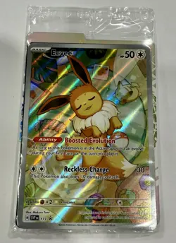 Eevee 173 Black Star Promo Pokemon Prismatic Evolutions Factory Sealed NM - Image 1