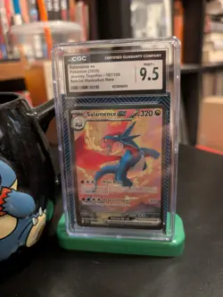 Pokemon TCG Salamence EX 187/159 Special Illustration Rare Journey Together - Image 1