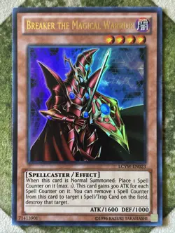YuGiOh BREAKER THE MAGICAL WARRIOR Ultra Rare LCYW-EN023 - Image 2