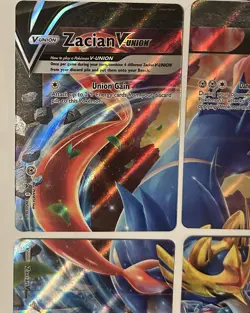 Zacian V-UNION [Set of 4] SWSH: Sword & Shield Promo Cards Holo - Image 2