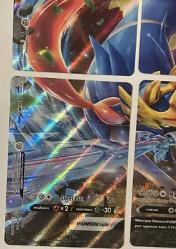 Zacian V-UNION [Set of 4] SWSH: Sword & Shield Promo Cards Holo - Image 5