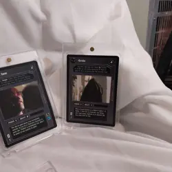 1995 Star Wars CCG Darkside Mint Rare 9 Card Lot W/Magnet Cases - Image 5