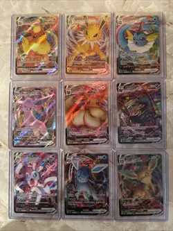 Pokemon Eeveelution VMAX Full Art Card Set - Gem Stone Vol 2 Chinese US SELLER - Image 1