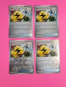 Pokemon Paldea Evolved Superior Energy Retrieval 189/193 Item Card Reverse Holo - Image 1