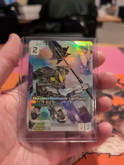 Gundam Card Game - Gundam Barbatos 1st Form LR++ Alt Art - Near Mint - Image 4