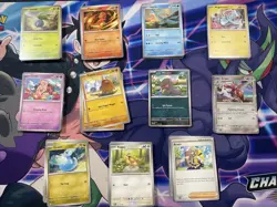 Pokemon TCG Obsidian Flames C/UC/HR Complete Base Set (176 Cards) - Image 1