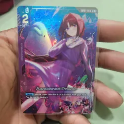 Gundam TCG Card Game Dual Impact GD02-110 R+ Awakened Power Alt Art Rare - Image 1