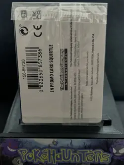 Pokemon Card Squirtle 007/165 Pokemon Center Stamped 151 Reverse Promo SEALED - Image 2