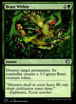 Beast Within Commander: Innistrad: Midnight Hunt Regular - Image 1