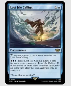 Lost Isle Calling Lord of the Rings 0061 non-Foil NM - Image 1