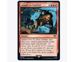 Assault of Osgiliath 0285 Non Foil Rare Lord of the Rings MTG Near Mint - Image 1
