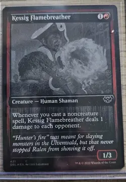 Kessig Flamebreather - Innistrad: Double Feature - FOIL - NM - Image 1