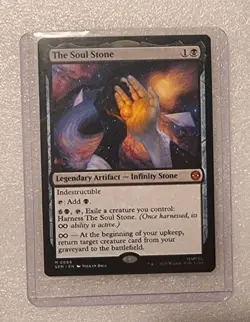 Magic the Gathering- The Soul Stone - Marvel Spider-Man - Mythic Rare - Image 1
