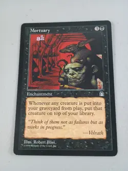 MTG Mortuary Stronghold Magic the Gathering LP - Image 1