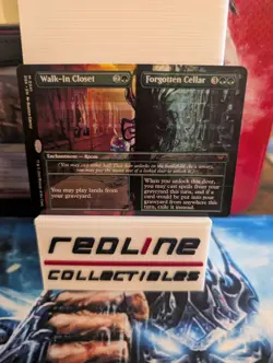 Walk-In Closet Forgotten Cellar Borderless Duskmourn Magic: the Gathering Mythic - Image 1