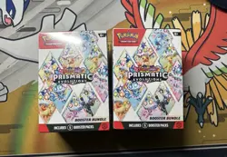 Pokemon TCG X2 Prismatic Evolutions Booster Bundle New Sealed - Image 1