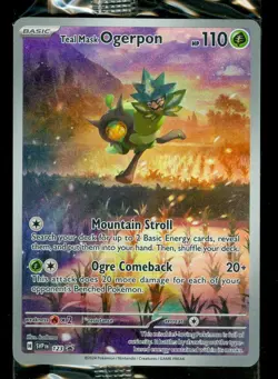 Pokemon TEAL MASK OGERPON SVP 123 - Twilight Masquerade - PROMO - Sealed - Image 1