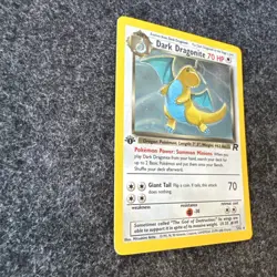 1st Edition Dark Dragonite 5/82 Holo Rare - Team Rocket - Pokemon - NM / MINT - Image 3