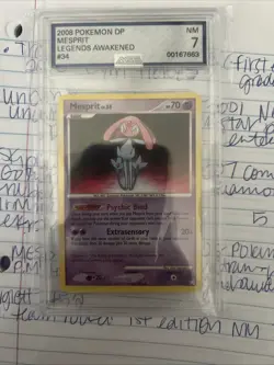 Pokemon TCG Mesprit 34/146 Reverse AGS Legends Awakened - Image 1