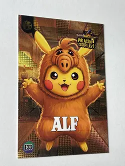 Pokemon Pikachu Cosplay! Alf ( Gold Foil) - Image 3