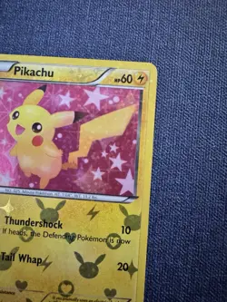 Pokemon Pikachu RC7/RC25 Reverse Holo Legendary Treasures Radiant Collection LP - Image 4