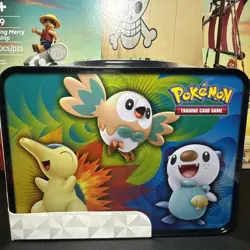 Pokemon TCG Collector Chest Spring 2022 Arceus Treasure Lunchbox Tin - Sealed - Image 2