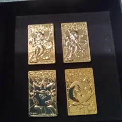 Pokemon TCG 1999 Burger King 23K Gold-Plated (2)-Mewtwo - Image 5