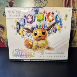 Prismatic Evolutions Pokemon Center Elite Trainer Box (PC ETB) - Sealed - Image 1