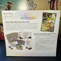 Prismatic Evolutions Pokemon Center Elite Trainer Box (PC ETB) - Sealed - Image 2
