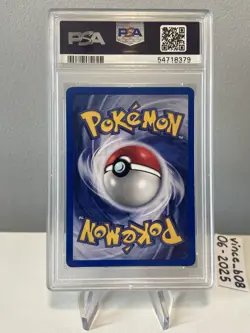 Pokemon PSA 8 Giovanni's Machamp Holo 1st Edition Gym Challenge - Image 2