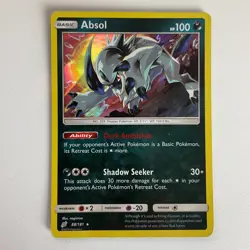 Absol 88/181 Team Up Holo Rare Pokemon Heavy Play+ - Image 3