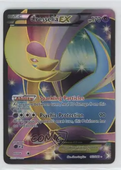 Full Art - Cresselia EX Pokemon Black & White Boundaries Crossed #143 - Image 1
