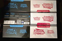 Pokemon Black Bolt and White Flare Elite Trainer Box ETB Lot of 12 SEALED/NEW - Image 1